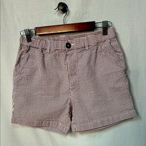 Chubbies Red and White and Blue Striped Men’s Bushwoods Shorts